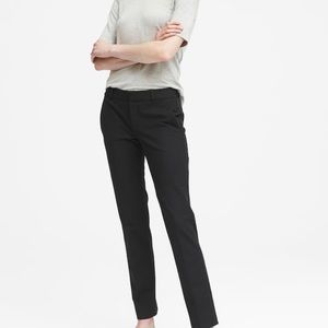Banana Republic Ryan Curvy fit Black Slacks